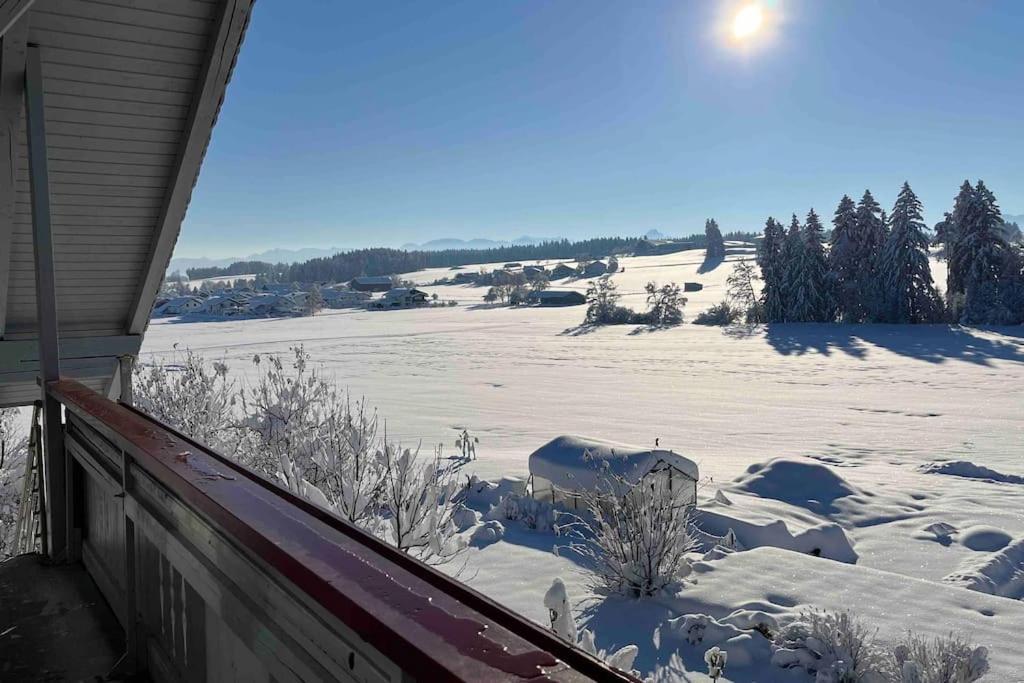 Allgaeuhaus Thomas Am Bauernhof Ferienwohnung Wald  ภายนอก รูปภาพ