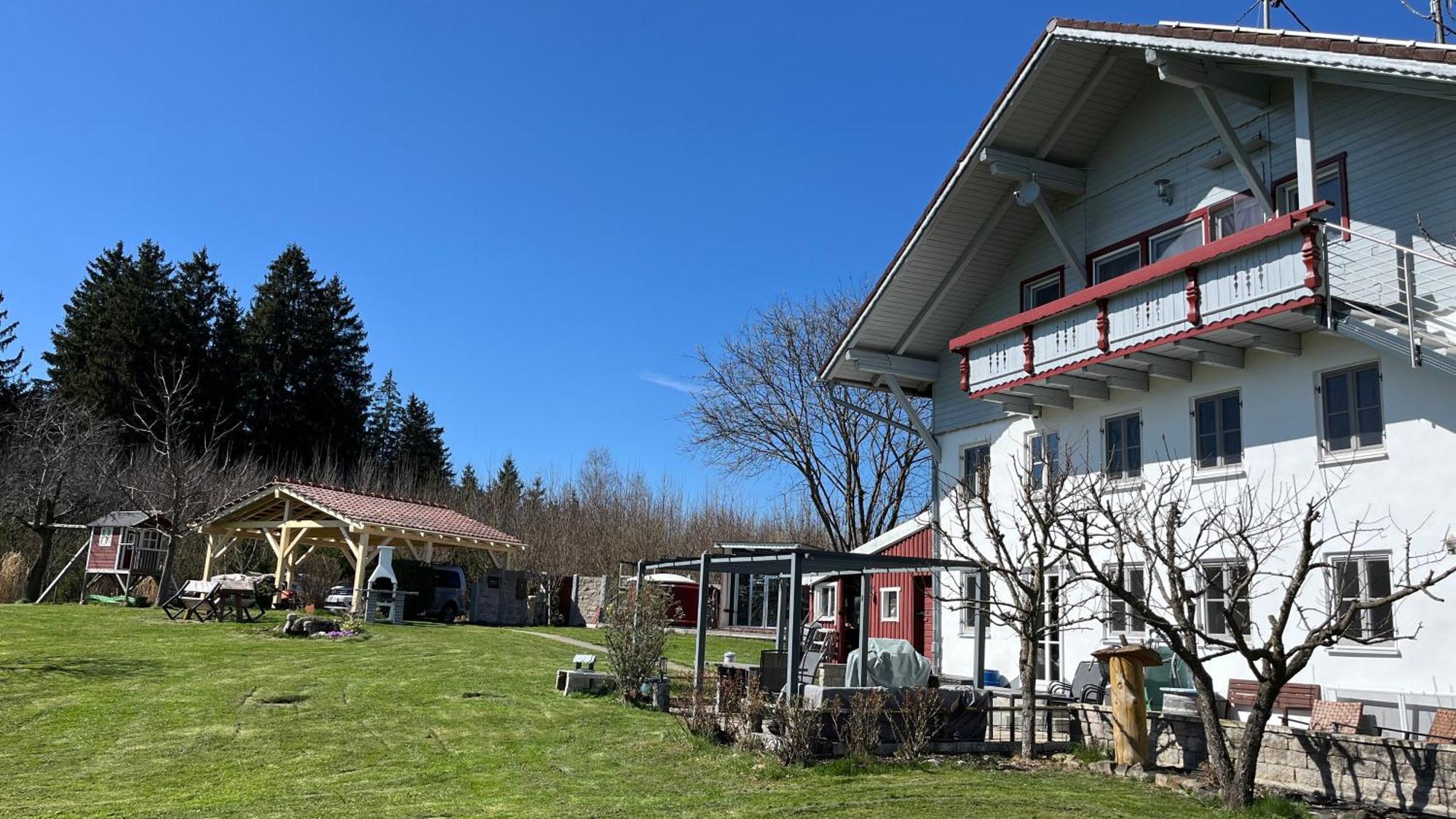 Allgaeuhaus Thomas Am Bauernhof Ferienwohnung Wald  ภายนอก รูปภาพ